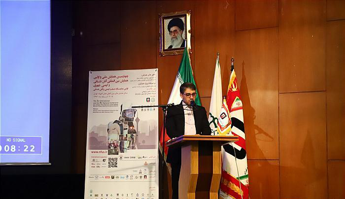 افتتاحیه نمایشگاه بین المللی آتش نشانی تهران