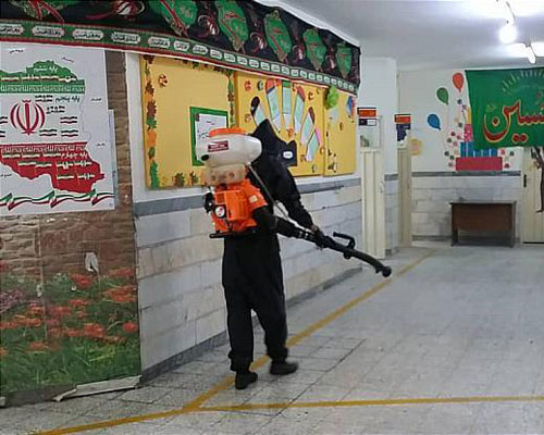 پاکسازی مدارس تهران
